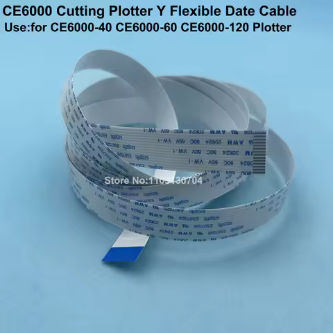 1PC for Graphtec CE6000 Cutting Plotter Y Flexible Date Cable CE6000-40 CE6000-60 CE6000-120 Cutter 