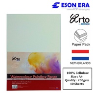 [A4] Campap Arto Watercolour Painting Paper A4 200gsm (100% Cellulose Cold Pressed) CR36344