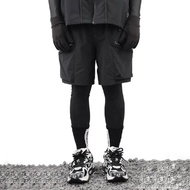 機能光感拉鏈 防水 速乾 戶外短褲 多袋收納