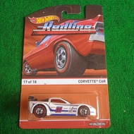 Hot wheels hotwheels redline Corvette C6R white