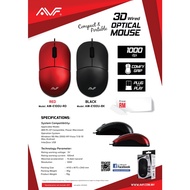 AVF  AM-E100U 3D WIRED OPTICAL MOUSE