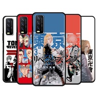 Tokyo Revengers Anime Red Vivo Cover Women Borong Cases Thin Bag TPU Black Full Y20 Y20i Y20s Y12s Y53 Y69 Y70 Y90 Y1s Y71 Y71i Y81 Y81i Y85 V9 Y91C Y91 Y91i Y93 Y95 Silicone Back Cute Casing Case Couple Soft