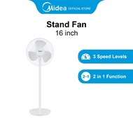 Midea MS1608W White Stand Fan Launch Memo, 16 Inches