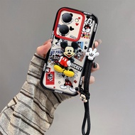 Kuromi Suitable for vivoY78 Phone Case Mickey vovoY78m Male Female Tinkerbell viboy78 Cartoon Cute G