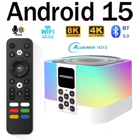 Z1 Mix tv box HD 8K 4K Allwinner H313 quad-core Smart Android 15 BT5.0 Media Player Dual WiFi 5G 4G 