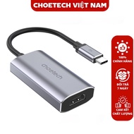 Hub chuyển đổi Type C sang HDMI 8K60Hz Choetech HUB-H16 (hàng chính hãng)