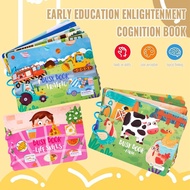 Busy Book / Quiet Book / Activity Book Montessori Early Learning Busy Book for Toddler Children