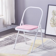 Yoga chair yoga Auxiliary chair for home use, multifunctional fitness folding chair, thickened porta