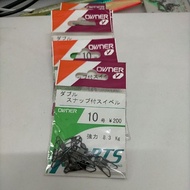 Owner crane swivels with snap