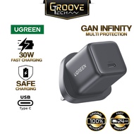 UGREEN 30W GAN Charger Type-C PD QC Fast Charging Adapter USB-C iPhone 17 Pro Max iPad Android S25 A