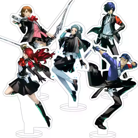 Persona Yuuki Makoto Kotone Shiomi Yamagishi Fuuka Kirijo Mitsuru Sanada Akihiko Official Acrylic St