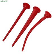 ORIENMY Structural Adhesive Nozzle, Red 300mm/11.8in Caulking Nozzle, Lengthening Curved Caulking No