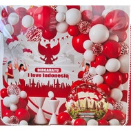 RI BIRTHDAY DECORATION PACKAGE SET + BANNER 60X60CM