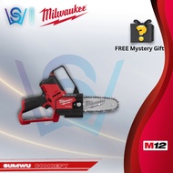 MILWAUKEE M12 FUEL HATCHET PRUNING SAW M12 FHS-0X Mini Chainsaw Gergaji Bateri Cutting Power Tools