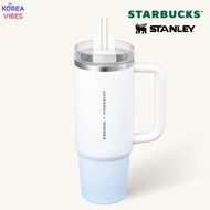 STARBUCKSxSTANLEY SS Quencher Tumbler White 887ml