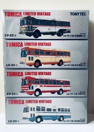 Tomytec LV-23 全套7架 Hino RB10 Type Bus