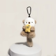 Ultra-Soft Otter Plush Keychain - Adorable Sea Otter Backpack Charm