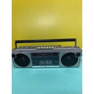 古董級卡式收錄放音機 卡帶收音機 復古老物 美式收音機 拍攝道具可用