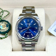 2019年 Rolex Oyster Perpetual 116000 36mm 停產 藍面 369