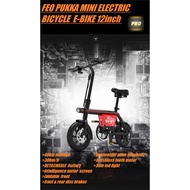 G Force G14 Folding Electric Bicycle Folding Bike Adults E Bike Lightweight Basikal Elektrik Dewasa Lithium Battery 80KM