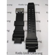 HITAM Plain Black Rubber Strap Or Strap For D-Ziner DZ-8090 DZ8090 DZ8090 Watches