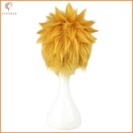 [FT] 30cm/11.8" Anime Character Uzumaki Synthetic Yellow Hair Costume Cosplay [TH]