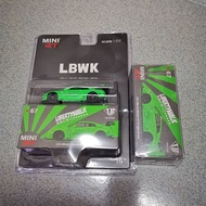 mini gt blister #67 LBWK NISSAN R35 GTR GREEN PHILIPPINES EXCLUSIVE