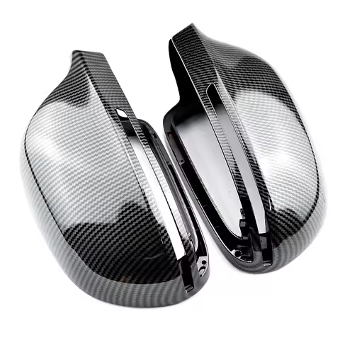 2 pcs Superb car Mirror cover For Audi A4 A5 S5 B8.5 B8 RS5 RS4 S6 S4 Car Mirror Cover Signal light 