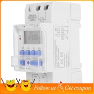 TM919A-2 Programmable Digital Time Switch Relay Timer Control AC 220V 16A Din Rail Mount