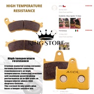 Harley Davidson Brake Pads XL 883 1200 XL883 XL1200 Super low Iron Ceramic