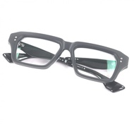 成色極佳 □ DITA DTX459-A-02AF DETRON 方形鏡框眼鏡/眼鏡 霧面黑/槍灰色 52□17-148 附眼鏡袋 日本製造 男士 零售價 133,100 日元