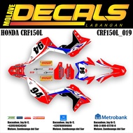 Honda CRF 150L Decals Set | CRF150L_019