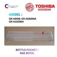 Large Bottle Pocket | Bottle Rack For Toshiba Fridge , Refrigerator GR-A66M, GR-AG66MA, GR-AG58MA