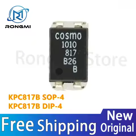 50pieces KPC817B KPC817 1010 817 SOP-4 DIP-4 IC optocoupler 817 chip spot wholesale