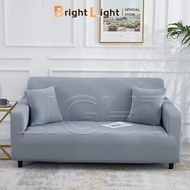 Plain Color sofa Cover, Single sofa Cover, Soft Milk Fabric Completely Protects Interior Decorations