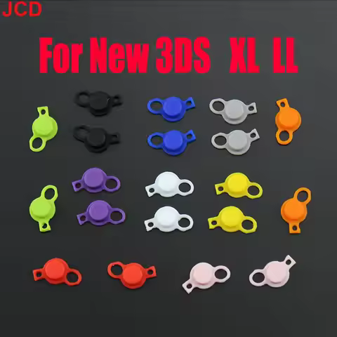 JCD 1pcs C Key Joystick Cap For New 3DS Right Rocker Button For New 3DS XL LL New 3DS New 3DS XL Rep