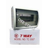 TC 7WAY PVC MCB BOX (TC2007)