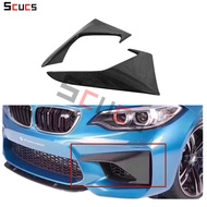 For BMW M2 F87 Carbon Fiber Front Bumper Corner Guards