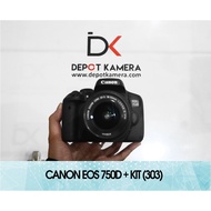 SECOND - Kamera Canon eos 750D kit kode 303