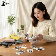 LISHU 3 Inch Hollow Heart Photo Album 40 Poets Portable Photocard Holder for Girl Idol Lomo Card Col