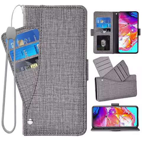 Flip Cover Leather Wallet Case For Samsung Galaxy Z Fold 5 4 3 2 5G Fold5 Fold4 Fold3 Fold2 5G Zfold