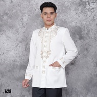 Premium Jasko Modern Jas Koko Pria Dewasa Terbaru Tahun 2024 Model Mewah Bordir Tasikmalaya Slimfit 