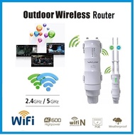 Outdoor Wireless Router 600Mbps Dual Band 2.4G+5G ตัวกระจายสัญญาณ Wifi Repeater, Access Point , Router Modes