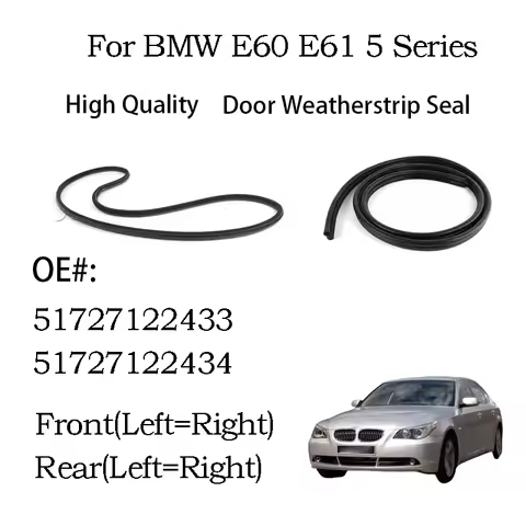 51727122433 Car Body Rubber Weatherstrip Seal For BMW E60 E61 5 Series 2004-2010 525i 528i 530i 535i