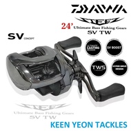 DAIWA 24' STEEZ SV TW / 21' STEEZ LIMITED SV TW BAITCASTING (BC) REEL