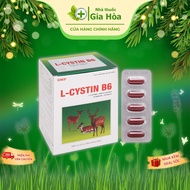 L-Cystin B6 Mediphar - Pills to help beautify skin, reduce skin aging, dry skin, dark skin, hair, an