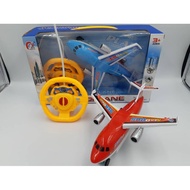 FREE BATTERY 4PCS Kapal terbang Aeroplane Wireless Remote Control Kids toy Electric car Toy mainan.