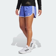 adidas วิ่ง กางเกงวิ่งขาสั้น Marathon 20 ผู้หญิง สีน้ำเงิน IV5459