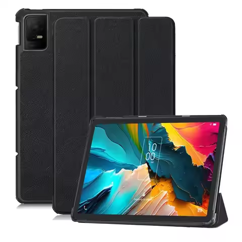 For Funda TCL Nxtpaper Tab 11 Smart Tablet Case 9466X 9166G Tri-Folded Stand Cover with Hard Back Sh