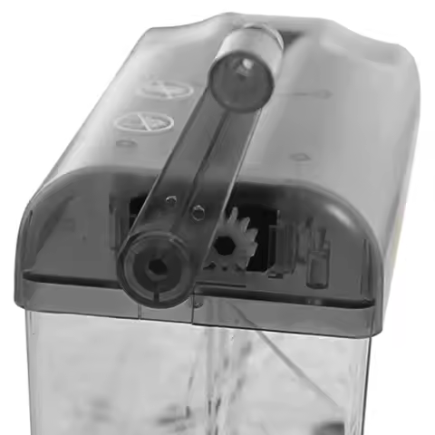 ABIY Mini Hand Shredder Portable Paper Shredder A6 Manual Shredder Documents Paper Cutting Tool Home